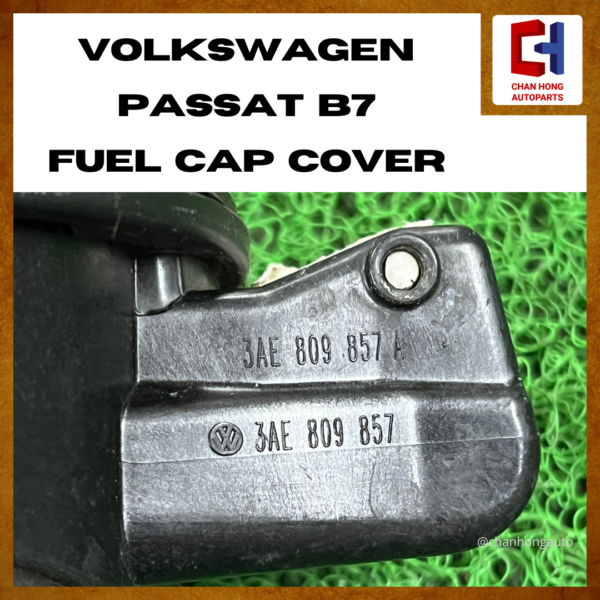 Volkswagen Passat B7 Fuel Cap Cover [3AE 809 857][Original from Spain][Used] - Image 6