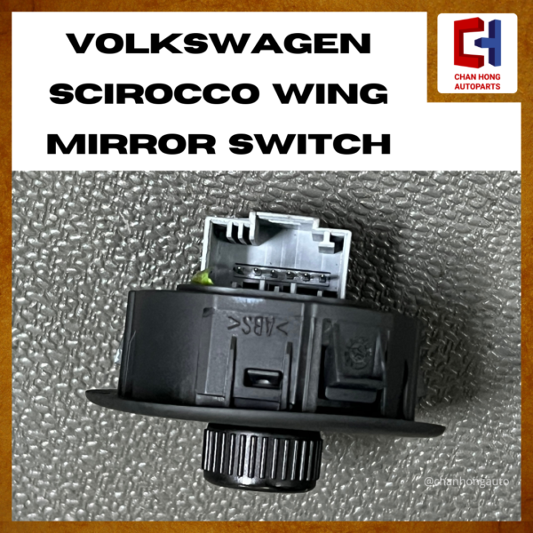 Volkswagen Scirocco Wing Mirror Switch [1K8867256][Original from Germany][Used] - Image 3