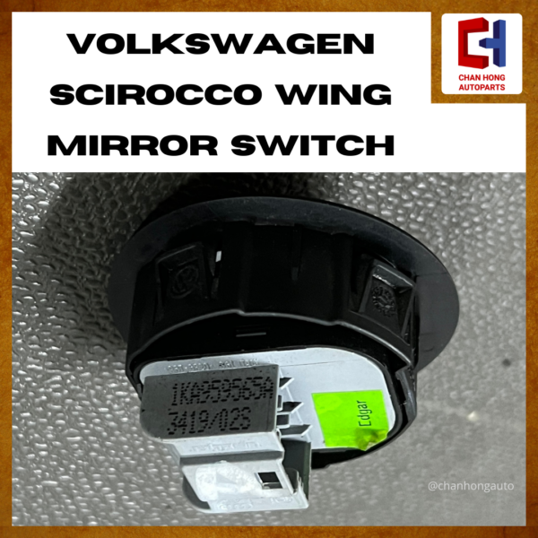 Volkswagen Scirocco Wing Mirror Switch [1K8867256][Original from Germany][Used] - Image 4