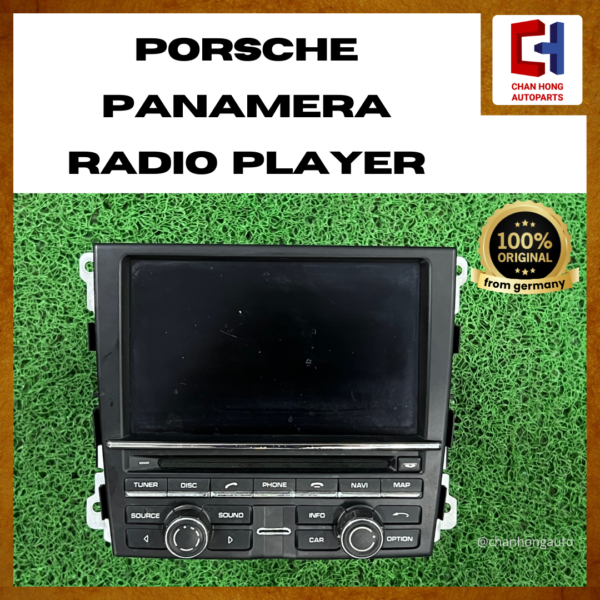 Porsche Panamera Radio Player [97064297202][Original from Germany][Used]