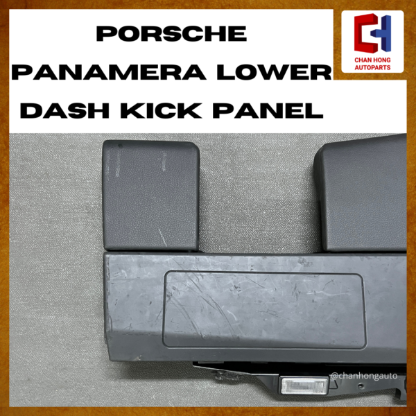 Porsche Panamera Lower Dash Kick Panel [Original from Germany][Used] - Image 2