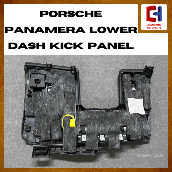 Porsche Panamera Lower Dash Kick Panel [Original from Germany][Used] - Image 5