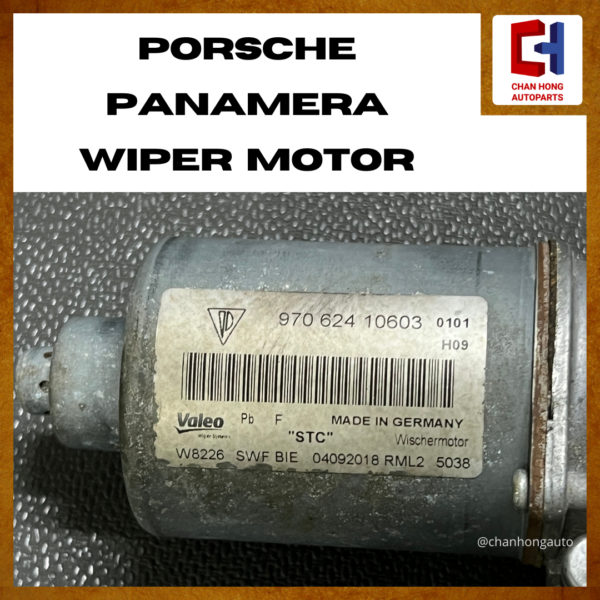 Porsche Panamera Wiper Motor [97062410603][Original from Germany][Used] - Image 3