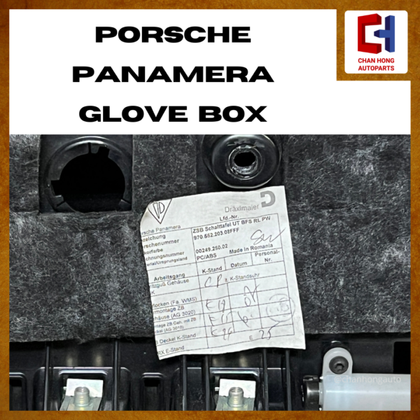 Porsche Panamera Glove Box [Original from Germany][Used] - Image 5