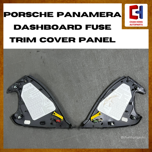 Porsche Panamera Dashboard Fuse Trim Cover Panel [97061036500][Original from Germany][Used] - Image 2