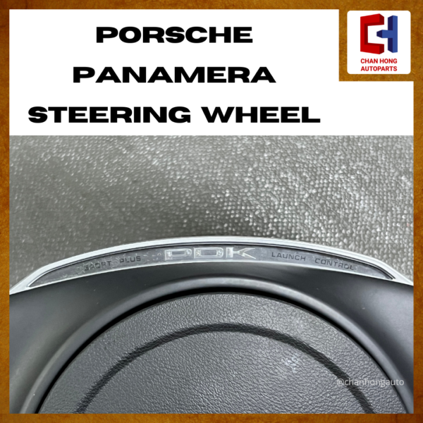 Porsche Panamera Steering Wheel [97034780308 / 97080308902][Original from Germany][Used] - Image 4
