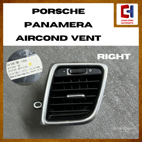 Porsche Panamera Aircond Vent [970552131 / 97055214104 / 97055214204 / 970552132][Original from Czechia][Used] - Image 8
