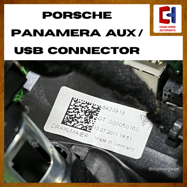 Porsche Panamera AUX / USB Connector [Original from Germany][Used] - Image 6