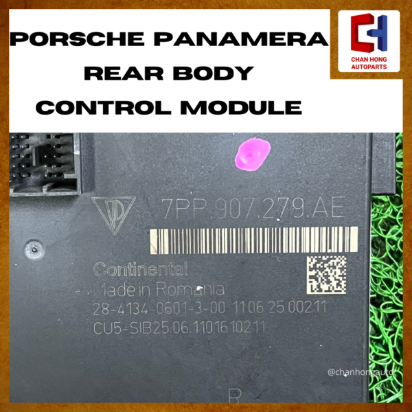 Porsche Panamera Rear BCM Body Control Module [7PP907279AE][Original from Romania][Used] - Image 2