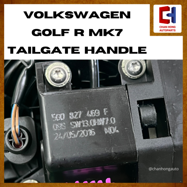 Volkswagen Golf R MK7 Tailgate Handle [560827469F][Original][Used] - Image 3