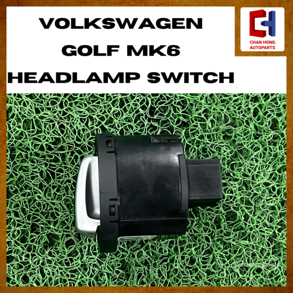Volkswagen Golf MK6 Headlamp Switch [3C8941431A][Original from Spain][Used] - Image 2