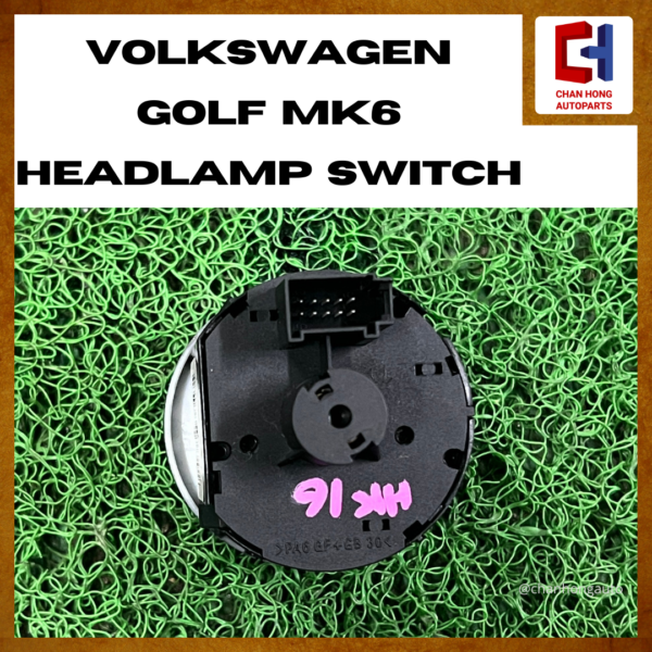 Volkswagen Golf MK6 Headlamp Switch [3C8941431A][Original from Spain][Used] - Image 4