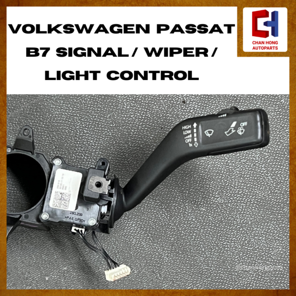 Volkswagen Passat B7 Signal / Wiper / Light Control [3C5953501BG][Original from Germany][Used] - Image 3