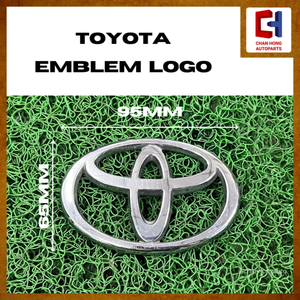 Toyota Emblem Logo [Original from Japan][Used] - Image 2