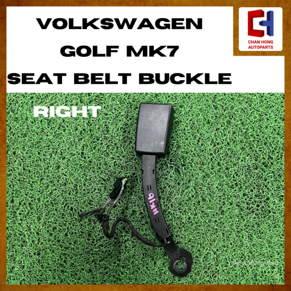 Volkswagen Golf MK7 Seat Belt Buckle [5G4857755 / 5G4857756][Original from Hungary][Used] - Image 8