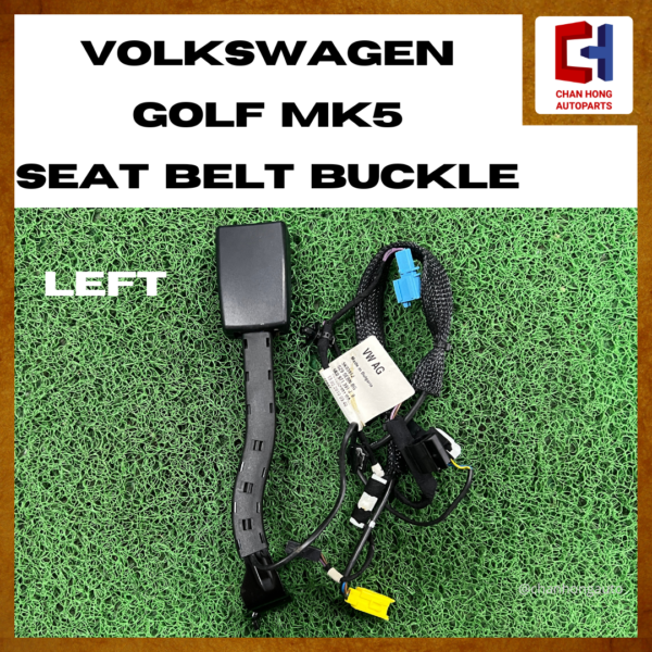 Volkswagen Golf MK5 Seat Belt Buckle [1K4857755 / 1K4857756][Original from Hungary][Used] - Image 7