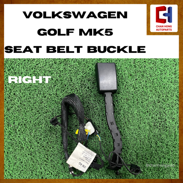 Volkswagen Golf MK5 Seat Belt Buckle [1K4857755 / 1K4857756][Original from Hungary][Used] - Image 8