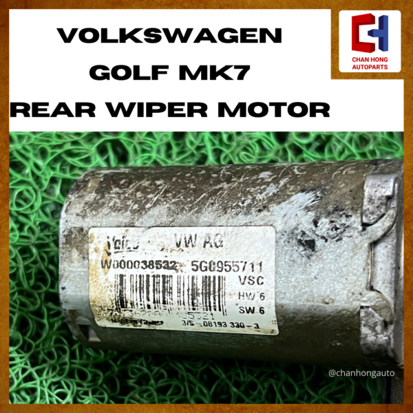 Volkswagen Golf MK7 Rear Wiper Motor [5G0955711][Original from France][Used] - Image 3