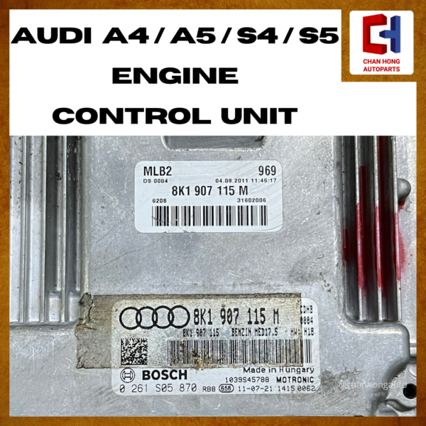 Audi A4 / A5 / S4 / S5 Engine Control Unit ECU [8K1907115M][Original from Hungary][Used] - Image 2