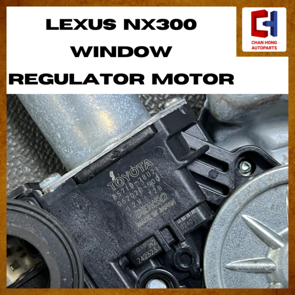 Lexus NX300 Window Regulator Motor [85710-78021][Original from Japan][Used] - Image 6
