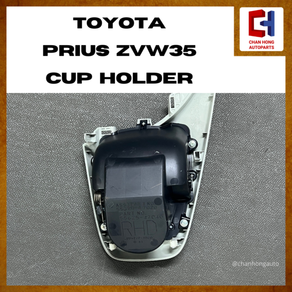 Toyota Prius ZVW35 Cup Holder [55620-47020][Original from Japan][Used] - Image 4