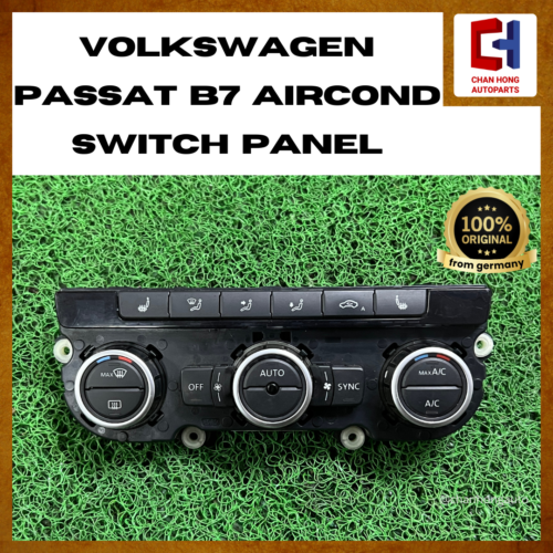 Volkswagen Passat B7 Aircond Switch Panel [3AA907044AG][Original from Germany][Used]