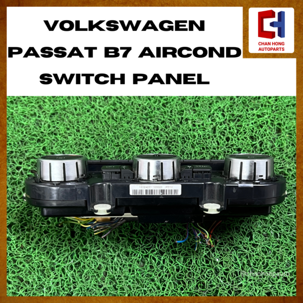 Volkswagen Passat B7 Aircond Switch Panel [3AA907044AG][Original from Germany][Used] - Image 2