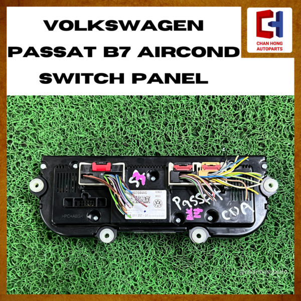 Volkswagen Passat B7 Aircond Switch Panel [3AA907044AG][Original from Germany][Used] - Image 3