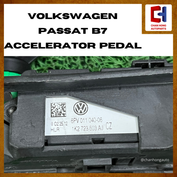 Volkswagen Passat B7 Accelerator Pedal [6PV011040-06][Original from Czechia][Used] - Image 5