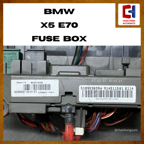 BMW X5 E70 Fuse Box [518953039A][Original from Spain][Used] - Image 2