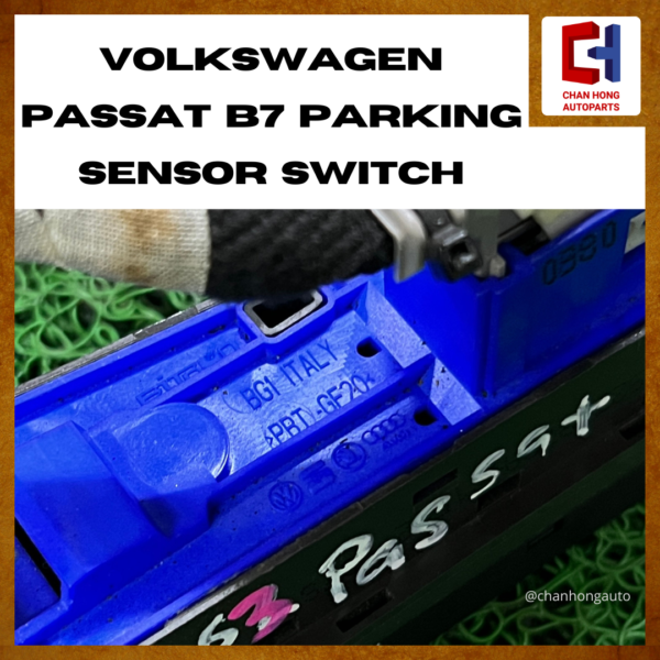 Volkswagen Passat B7 Parking Sensor Switch Control [3AC927137][Original from Italy][Used] - Image 6