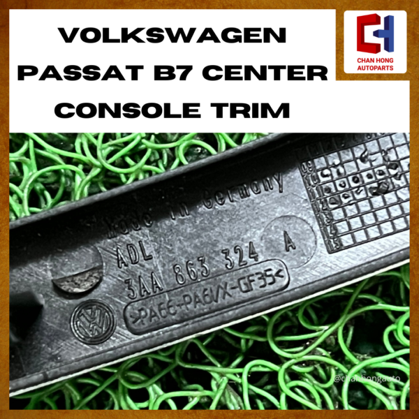 Volkswagen Passat B7 Center Console Trim [3AA863324A][Original from Germany][Used] - Image 3