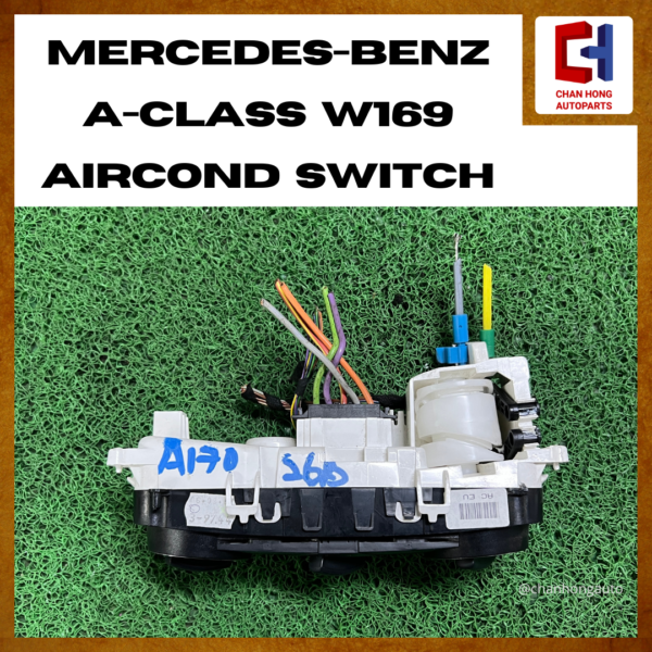 Mercedes-Benz A-Class W169 Aircond Switch Panel [A1698301785][Used] - Image 2