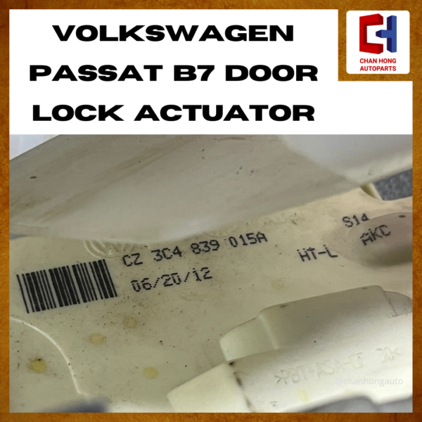 Volkswagen Passat B7 Door Lock Actuator [3C4839015A][Original from Germany][Used] - Image 6