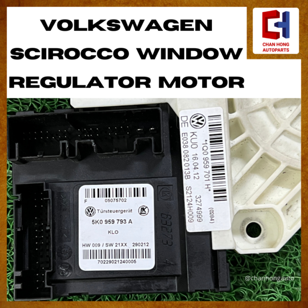 Volkswagen Scirocco Window Regulator Motor [5K0959793A][Original from Germany][Used] - Image 3