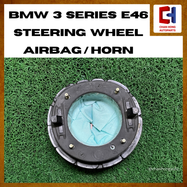 BMW 3 Series E46 Steering Wheel Airbag / Horn [33109680803][Original][Used] - Image 2