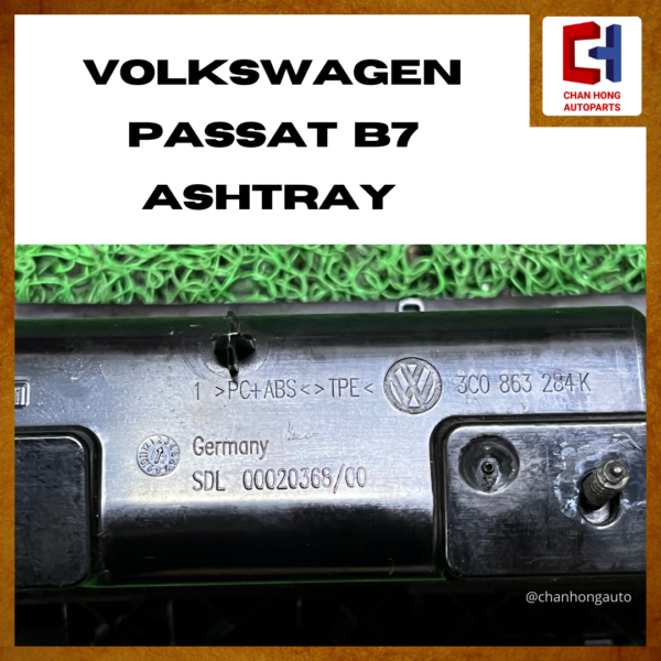 Volkswagen Passat B7 Ashtray [3C0863284][Original from Germany][Used] - Image 4