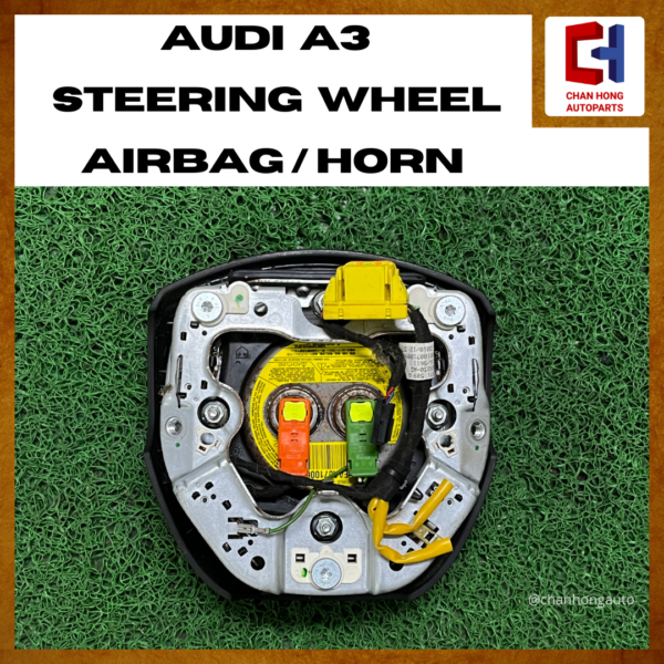 Audi A3 Steering Wheel Airbag / Horn [8P7880201][Original from Germany][Used] - Image 2