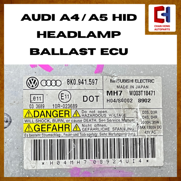 Audi A4 / A5 Headlamp Ballast ECU [8K0941597][Original from Japan][Used] - Image 2