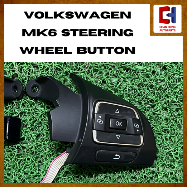 Volkswagen MK6 Multifunction Steering Wheel Button [Original from Germany][Used] - Image 3