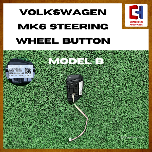 Volkswagen MK6 Multifunction Steering Wheel Button [Original from Germany][Used] - Image 4