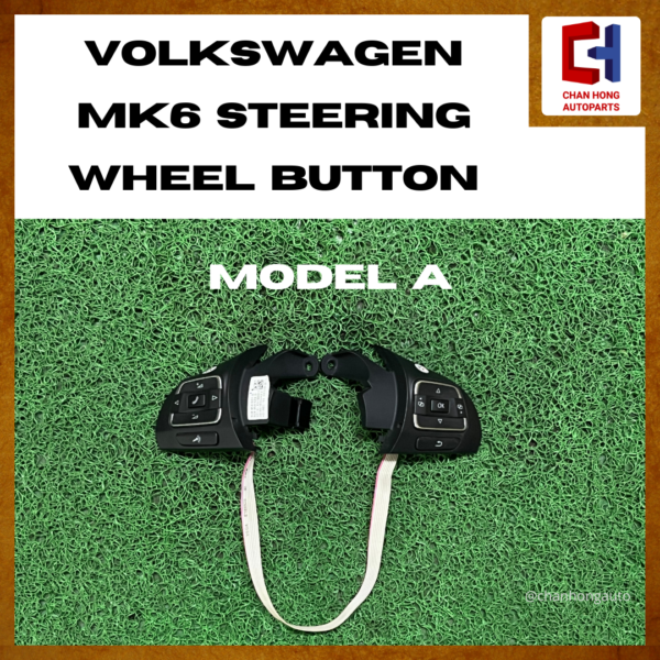 Volkswagen MK6 Multifunction Steering Wheel Button [Original from Germany][Used] - Image 6