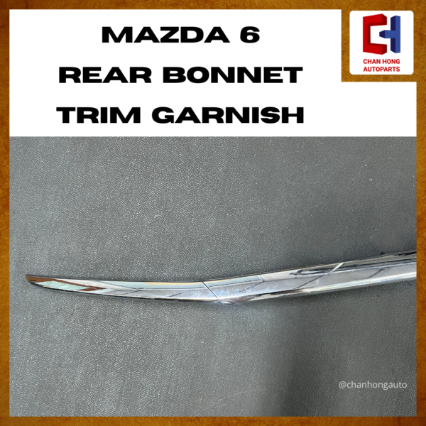 Mazda 6 Rear Bonnet Trim Garnish [GHK1-50811][Original from Japan][Used] - Image 2