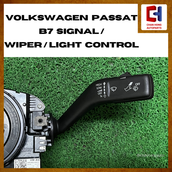 Volkswagen Passat B7 Signal / Wiper / Light Control [5K0953569][Original from Germany][Used] - Image 4