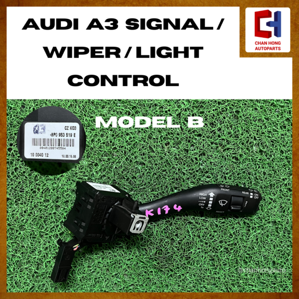 Audi A3 Signal / Wiper / Light Control [Original][Used] - Image 5