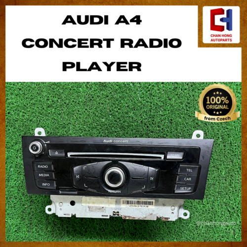 Audi A4 Concert Radio Player [8R2035186][Original from Czech][Used]