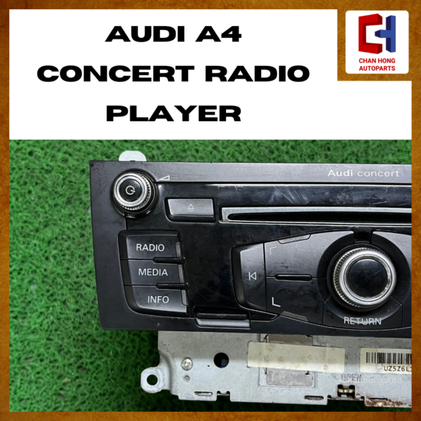 Audi A4 Concert Radio Player [8R2035186][Original from Czech][Used] - Image 2