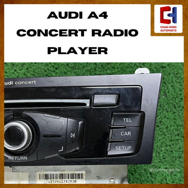 Audi A4 Concert Radio Player [8R2035186][Original from Czech][Used] - Image 3