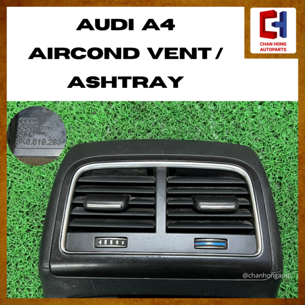 Audi A4 Rear Aircond Vent / Ashtray [8K0864376][Original from Germany][Used] - Image 2