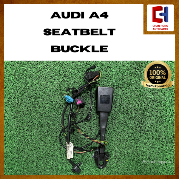 Audi A4 Seatbelt Buckle [Original from Romania][Used]